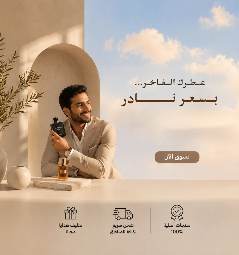 بانر بوتيك أبو طلال للجوال: عطورك الفاخرة... بسعر نادر